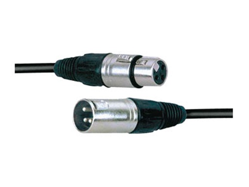 [LYD103AMS] Cable para micrófono con conectores XLR3. 1 metros AMS. Mod. CBL114