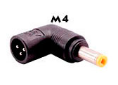 [M4DCU] Adaptador alimentación ECO TIP 18.5V 120W 4.8x1.7x12mm HP. Mod. M4