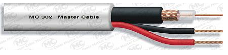 [MC302BEME] Cable VIDEO RG59S + 2X0.75mm2 blanco. Mod, MC302B
