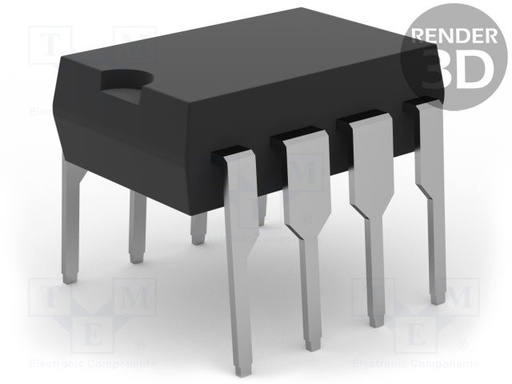 [MCP6271TME] Circuito integrado amplificador operativo 2MHz 2÷5,5V Canales: 1 DIP8. Mod. MCP6271