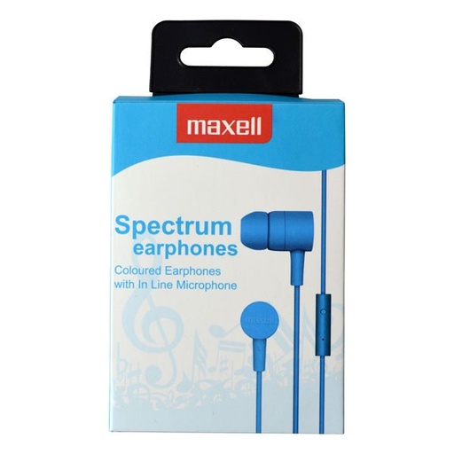 [MEL1406] Auricular estéreo con micro Maxell MEL1406 BLUE