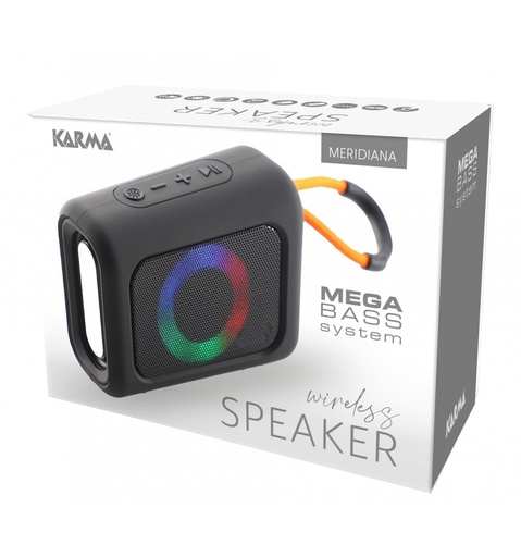 [MERIDIANACAL] Altavoz recargable bluetooth 5.0 Karma. Mod. MERIDIANA