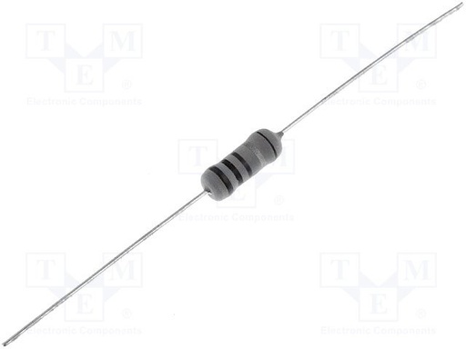 [MGR05W1M5] Resistencia metal THT 1,5MΩ 0,5W ±1%. Mod. MGR0.5W-1M5