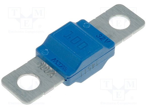 [FUSMIDI100] Fusible de cartucho de coche 100A 32V 40mm. Mod. MIDIVAL-100A