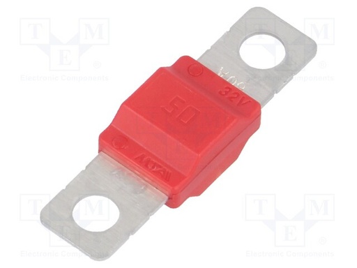 [FUSMIDI50] Fusible de cartucho de coche 50A 32V 40mm. Mod. MIDIVAL-50A