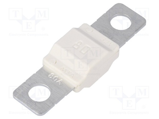[FUSMIDI80] Fusible de cartucho de coche 80A 32V 40mm. Mod. MIDIVAL-80A