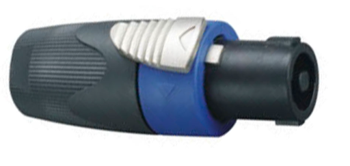 [MCA090] Conector macho Speakon 4 contactos XLN. Mod. MCA090
