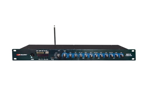 [MMP33EQU] Mezclador de audio con reproductor MP3 y radio FM. Mod. MMP 33