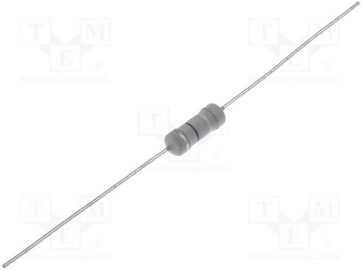 [MOF2WS680RTME] Resistencia metal oxide THT 680Ω 2W ±5% Ø4,2x11mm Sal: axiales. Mod. MOF2WS-680R