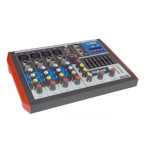 [MXM06CAL] Mesa de mezcla 6 canales USB Bluetooth Karma. Mod. MXM06