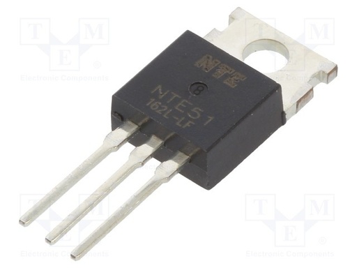 [NTE51TME] Transistor NPN bipolar 400V 4A 75W TO220. Mod. NTE51