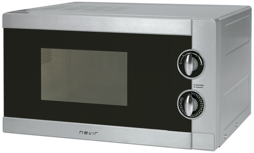 [NVR6330MS] Microondas 20 litros 700W Inox Nevir. Mod. NVR6330MS