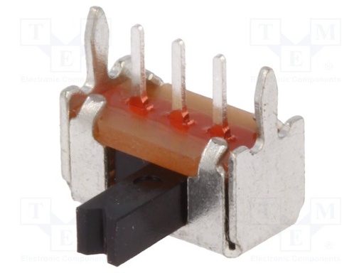 [OS102011MA1QN1TME] Interruptor deslizante 2 posiciones SPDT 0,1A/12VDC ON-ON. Mod. OS102011MA1QN1