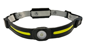 [603951EDH] Linterna cabeza LED COB con sensor ON / OFF. 5W+3W. Mod. 60.395/1