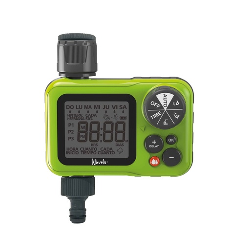 [403025010GSC] Programador riego digital 2xAAA IP54. Mod. 403025010