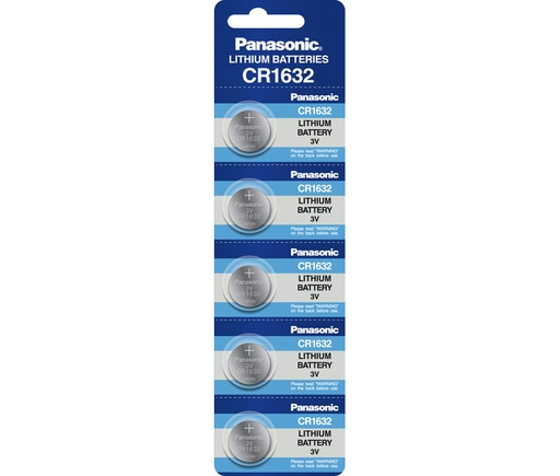 [PLI257ELM] Pila Litio botón CR1632 PANASONIC. Mod. CR1632EL1B