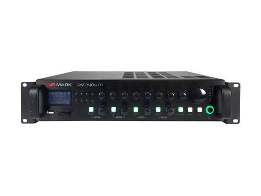 [PM2404BTEQU] Amplificador de Instalación 240W @ 4 Ohm. L100V. USB, SD/MMC, FM, BT. Mod. PM 2404 BT