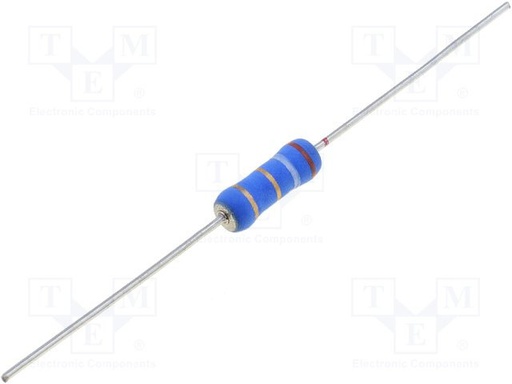 [PMR2S-27KTME] Resistencia metal THT 27kΩ 2W ±5% Ø4x11mm. Mod. RE2W27K