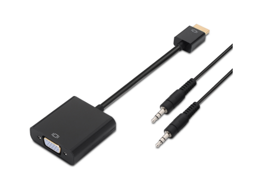 [A1220126DMI] Conversor de HDMI macho a VGA hembra + Audio Aisens. Mod. A122-0126