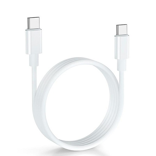 [POK019170ENU] Cable IP-180 USB Tipo C a USB Tipo C Blanco Jellico. Mod. IN4000044
