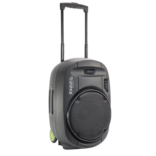 [PORT12VHFBTMKIILOT] Sistema de sonido portátil (trolley) Ibiza Sound 12" 700W. Mod. PORT12VHFBT-MKII