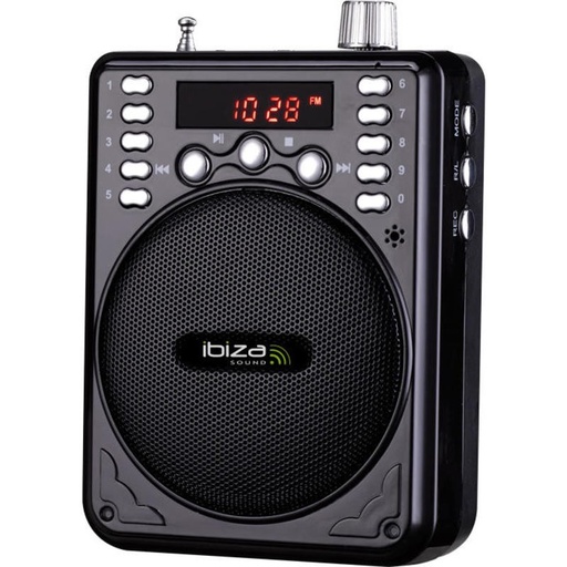 [PORT1BTCAL] IBIZA SOUND PORT1-BT ALTAVOZ PORTATIL A BATERIAS 30W SD/USB/FM/BLUETOOTH