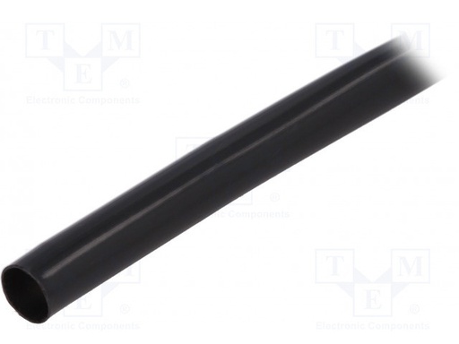 [PVC12510BK10] Tubo electroaislante PVC negro 10mm 10metros. Mod. PVC125-10-BK-10