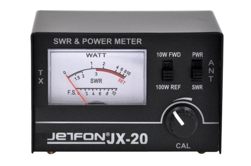 [JX20PIH] Medidor de ondas estacionarias watímetro Jetfon. Mod. JX-20