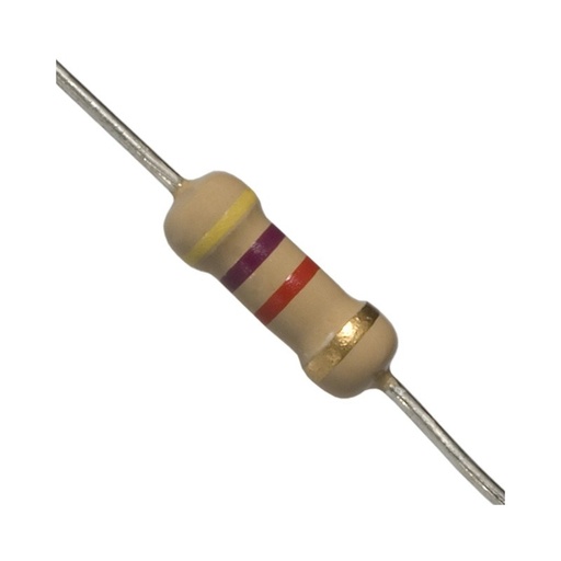 [R0.5W33PCE] Resistencia de carbón 0.5W 33 ohm