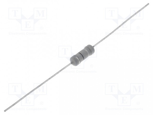 [R2W18K] Resistencia metal THT 18KΩ 2W ±5%. Mod. R2W18K