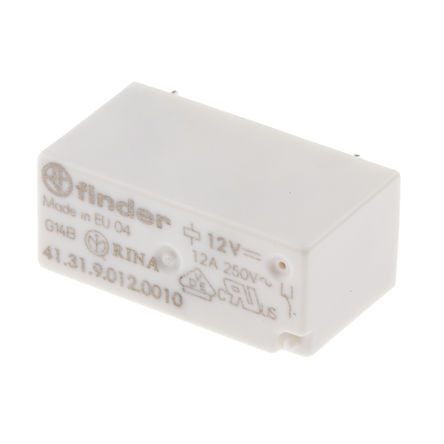 [RL484ELM] Mini-Relé de bajo perfil 12Vcc 1Cto. 12A. Mod. 41.31.9.012.0010