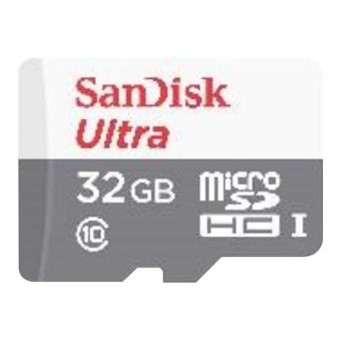 [SDSQUNS032GGN3MA] Tarjeta memoria micro SD 32GB SANDISK CLASE 10 SDHC + ADAPTADOR. Mod. SDSQUNS-032G-GN3MA