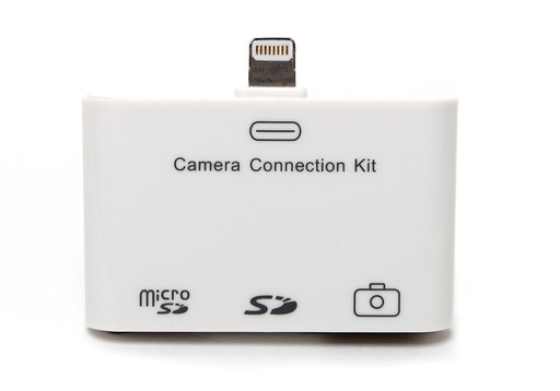 [SLD0042] Conector para iPad 3 en 1 USB micro SD y SD