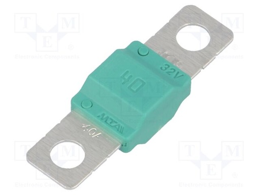[FUSMIDI40] Fusible de cartucho de coche 40A 32V 40mm. Mod. MIDIVAL-40A