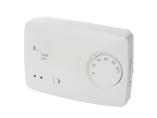 [CTH407VEL] Termostato de habitación, no programable, blanco. Mod. CTH407