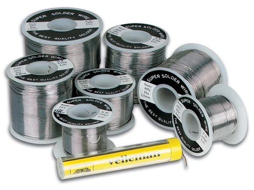 [7042115] Carrete estaño 1mm Sn 60% Pb 40% 250gramos. Mod. SOLD250G