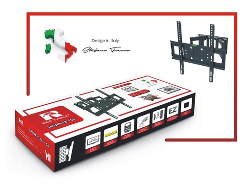 [SP08SUR] Soporte de pared para PLASMA / LCD / LED de 23" a 56" con giro e inclinación SATURN