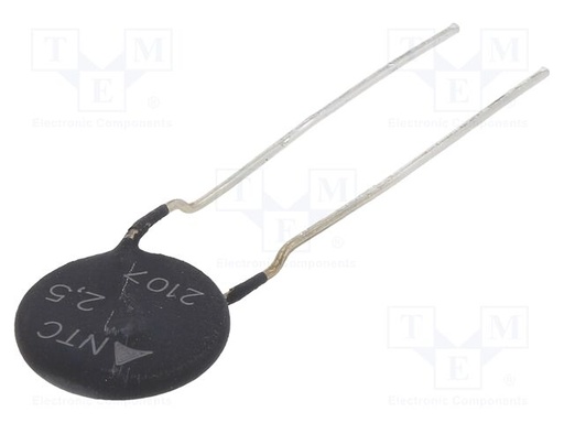 [B57237S0259M000] Termistor NTC 2,5Ω -55÷170°C 3,1W THT. Mod. B57237S0259M000