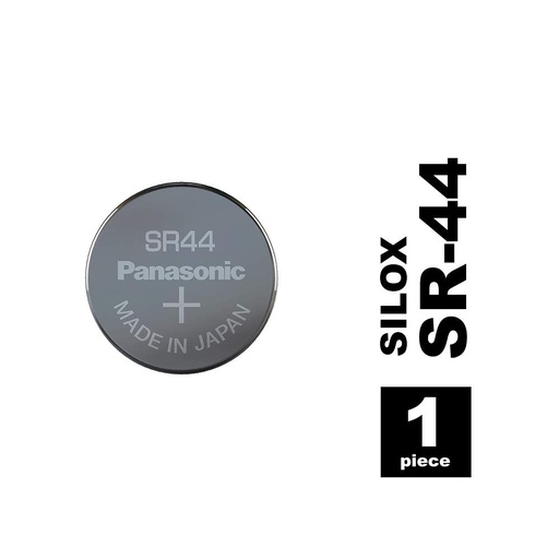 [SR44LTEM] Pila botón Óxido de Plata 1.55V Panasonic. Mod. SR-44L