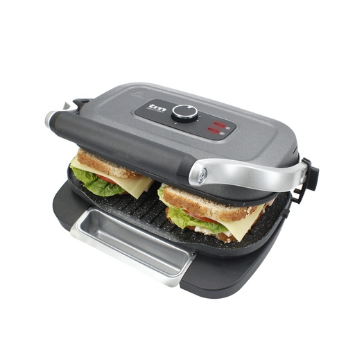 [TMPGR003GRY] Grill retro gris 1300W TM. Mod. TMPGR003GRY