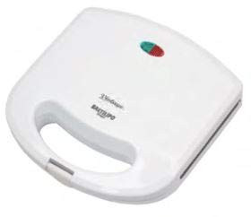 [SW780BBAS] Sandwichera 780 W Aluminio Plástico blanco BASTILIPO. MOD. SW-780B