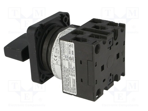 [T028241ETME] Conmutador de levas 4 posiciones 0-1-2-3 20A EATON. Mod. T0-28241/E