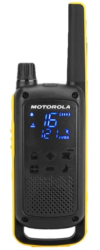 [T82EXTREMEDSC] Pareja de walkie talkies 10km Motorola IPx4. Mod. T82 EXTREME