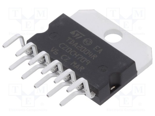 [TDA2004RTME] Circuito integrado amplificador audio MULTIWATT11 20W. Mod. TDA2004R