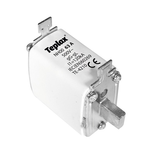 [TE4210DAY] Fusible cuchilla industrial NH-00 63A. Mod. ASNH0063GL