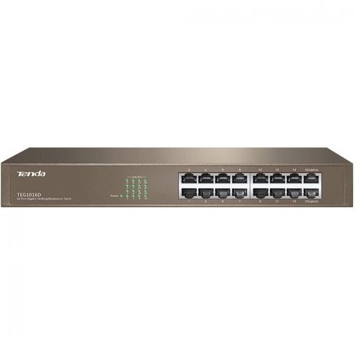 [TEG1016DMEG] Switch 16 puertos gigabit Tenda. Mod. TEG1016D