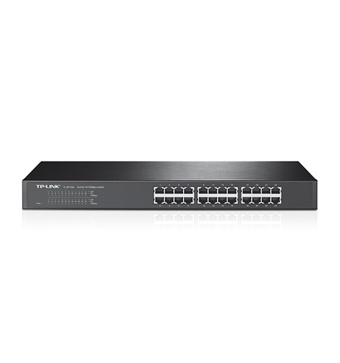 [TLSF1024D] SWITCH 24 PUERTOS 10/100 NO ADMINISTRADO TP-LINK. MOD. TL-SF1024D