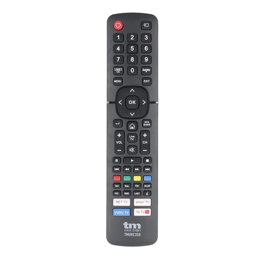 [TMURC350TME] Mando a distancia compatible TV Hisense Netflix. Mod. TMURC350