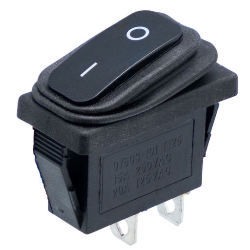 [4224ELG] Interruptor 2 posiciones estanco OFF-ON 15A 250V. Mod. 4224