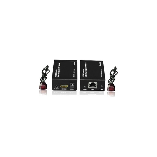 [TV2000017] CONEXION EXTENDER DE SEÑAL HDMI MEDIANTE UTP + 2 SENSORES IR. MOD. TV20-00017